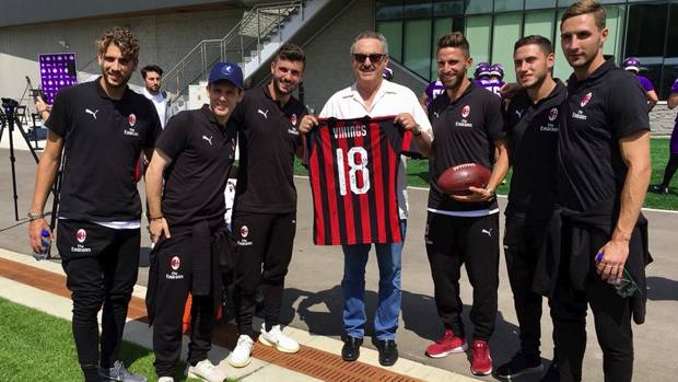 Allenamento AC Milan vesti Allenamento AC Milan vesti